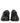 Dolce & Gabbana Black Leather Logo Low Top Men Sneakers Shoes
