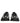 Dolce & Gabbana Black Logo Lace Up Low Top NS1 Men Sneakers Shoes