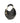 Chloé Black Calf Leather Bos Taurus Shoulder Bag