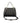 Mario Valentino Black Polyurethane Women's Bag with Adjustable Strap