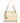 Mario Valentino Beige Polyurethane Women's Bag with Adjustable and Removable Strap
