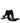 Dolce & Gabbana Stiletto Sandals Socks Knee High Boots Black