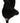 Dolce & Gabbana Black Satin Knee High Kitten Boots Shoes