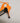 Dolce & Gabbana Orange Leather Stiletto Heels Sandals Shoes