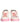 Dolce & Gabbana White Pink Portofino Royal Pig Sneakers Shoes