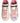 Dolce & Gabbana White Pink Portofino Royal Pig Sneakers Shoes