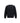 Balmain Black Cotton Sweatshirt