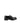 Prada Black Calf Leather Bos Taurus Platform Loafers