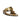 Laura Biagiotti Bronze Polyurethane Women's Sandal