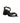 Laura Biagiotti Black Polyurethane Women's Sandal