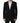Dolce & Gabbana Black Stripes Wool Single Breasted Blazer