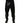 Dolce & Gabbana Black PU Leather Zipper Men Trouser Pants