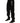 Dolce & Gabbana Black PU Leather Zipper Men Trouser Pants
