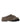 The Attico Gray Leather Slippers