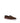Prada Brown Calf Leather Bos Taurus Slip-On Loafers