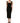 Dolce & Gabbana Black Viscose Stretch Sheath Midi Dress