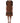 Dolce & Gabbana Brown Wool Rhinestone Embellished Midi Dress