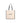Jimmy Choo Beige Canvas Tote Bag
