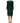 Dolce & Gabbana Green Leopard Print Silk Knee Length Dress