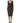 Dolce & Gabbana Black White Floral Lace Sleeveless Midi Dress