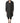 Dolce & Gabbana Black Silver Jacquard Leopard Coat Jacket