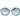 Ana Hickmann Bicolor Metal Sunglasses
