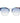 Ana Hickmann Blue Metal Sunglasses