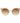 Ana Hickmann Beige Metal Sunglasses