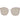 Ana Hickmann Gold Metal Sunglasses
