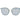 Ana Hickmann Blue Metal Sunglasses