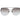Ana Hickmann Gray Metal Sunglasses