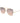 Ana Hickmann Gold Metal Sunglasses
