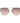 Ana Hickmann Gold Metal Sunglasses