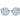 Ana Hickmann Gray Metal Sunglasses