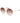 Ana Hickmann Gold Metal Sunglasses
