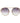 Ana Hickmann Gold Metal Sunglasses