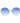 Ana Hickmann Gold Metal Sunglasses