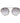 Ana Hickmann Gray Metal Sunglasses