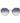 Ana Hickmann Gray Metal Sunglasses