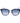 Ana Hickmann Blue Metal Sunglasses