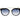 Ana Hickmann Black Acetate Sunglasses