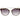 Ana Hickmann Brown Metal Sunglasses