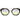 Ana Hickmann Black Metal Sunglasses