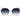 Ana Hickmann Black Metal Sunglasses