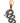 Etro Multicolor Glass Keychain