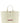 Thom Browne White Calfskin Tote Bag
