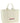 Thom Browne White Calfskin Tote Bag