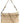 PINKO Beige Cowhide Shoulder Bag