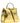 Moschino Gold Polyethylene Handbag