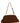 Alberta Ferretti Brown Leather Clutch Bag